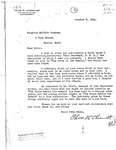 Charles Chesnutt Correspondence- to Houghton Mifflin October 1921 by Charles W. Chesnutt