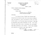 Charles Chesnutt Correspondence- Letter to Houghton Mifflin March 1922