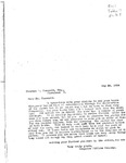 Charles Chesnutt Correspondence- Houghton Mifflin May 1924