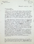 Charles Chesnutt Correspondence- Letter to Mr. Cable, April 1895
