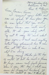 1-5 Letter from Cousin Margaret December 1956 by Anne Chesnutt Waddell