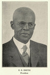 E.E. Smith, Principal of State Normal School- 1933