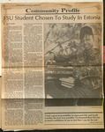 Fayetteville Student Chosen to Study in Estonia 1993 by Fayetteville State University