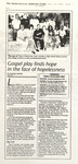 Gospel Play Finds Hope in the Face of Hopelessness 1996 by Fayetteville State University