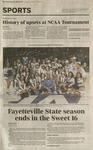 Fayetteville State Season Ends in the Sweet 16 2024 by Fayetteville State University