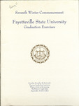 Fayetteville State University 7th Winter Commencement 1996