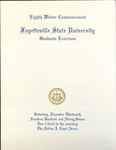Fayetteville State University 8th Winter Commencement 1997 by Fayetteville State University