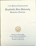 Fayetteville State University 131st Spring Commencement 1998