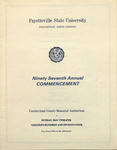 Fayetteville State University Spring Commencement May 12 1974
