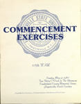 FSU 115th Spring Commencement Documents May 9 1982