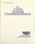 Fayetteville State University Spring Commencement May 10 1986